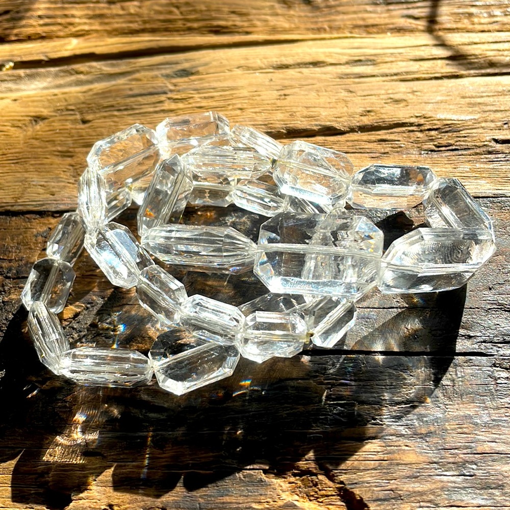 Vintage lucite bracelets